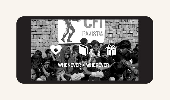 CFI is making a difference by delivering aid