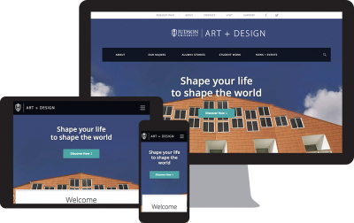 Judson University Depart of Art + Design Responsive Wordpress Web Design